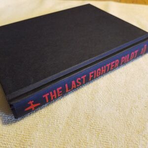 The last fighter pilot hardcover book